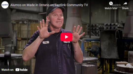 Alumco on Made in Ontario on Eastlink Community TV